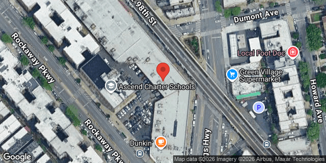 Aerial map of 212 EAST 98 STREET, Brooklyn