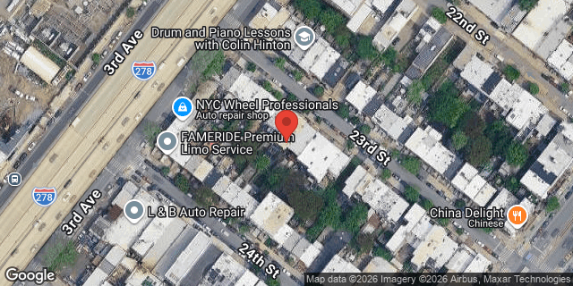 Aerial map of 136 23 STREET, Brooklyn