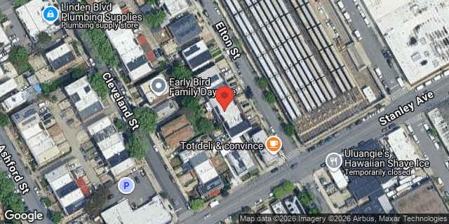 Aerial map of 854 ELTON STREET, Brooklyn