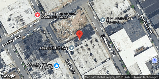Aerial map of 900 SHEPHERD AVENUE, Brooklyn