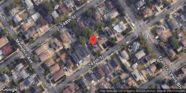 Aerial map of 141-22 249 STREET, Queens