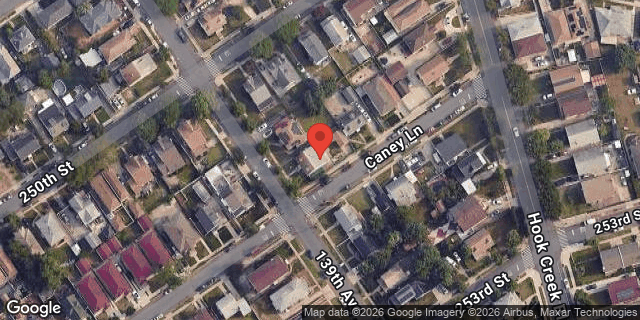 Aerial map of 250-17 139 AVENUE, Queens