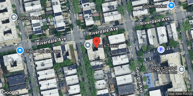 Aerial map of 539 ALABAMA AVENUE, Brooklyn
