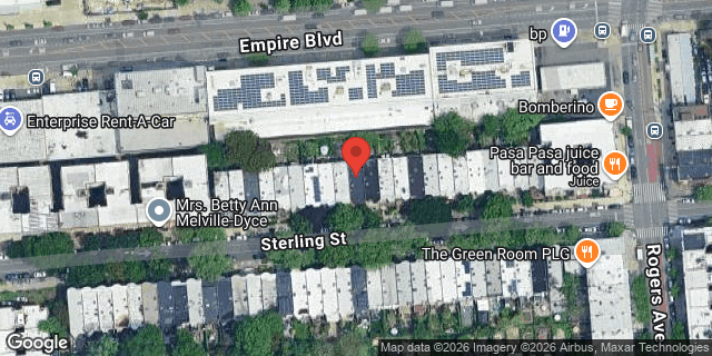 Aerial map of 177 STERLING STREET, Brooklyn