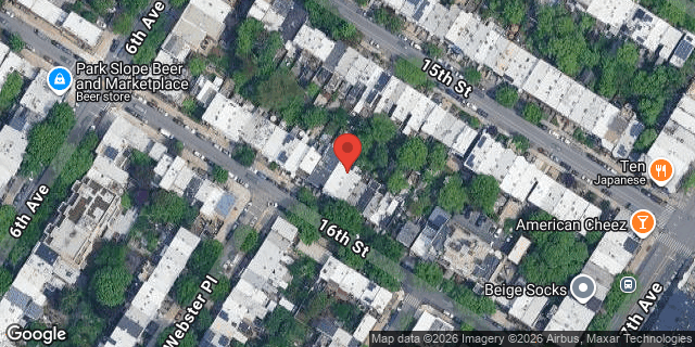Aerial map of 299 16 STREET, Brooklyn