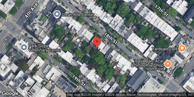 Aerial map of 200 18 STREET, Brooklyn