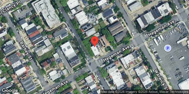 Aerial map of 779 HEGEMAN AVENUE, Brooklyn