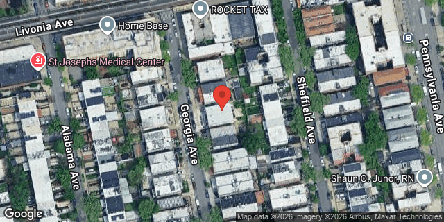 Aerial map of 515 GEORGIA AVENUE, Brooklyn