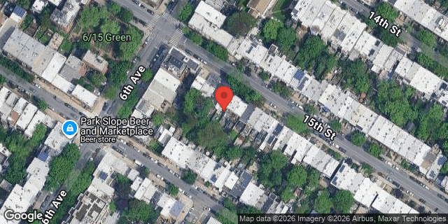 Aerial map of 300 15 STREET, Brooklyn