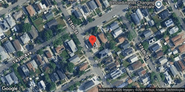 Aerial map of 175-02 145 AVENUE, Queens