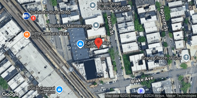 Aerial map of 2122 UNION STREET, Brooklyn
