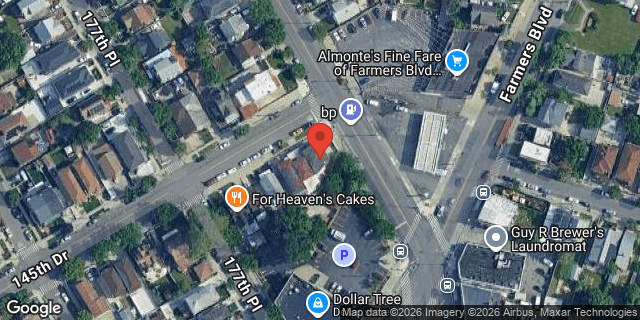 Aerial map of 177-42 145 DRIVE, Queens