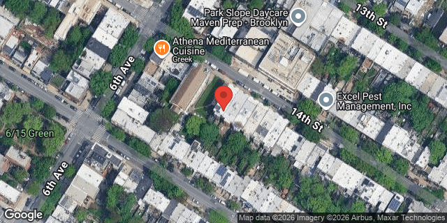 Aerial map of 336 14 STREET, Brooklyn