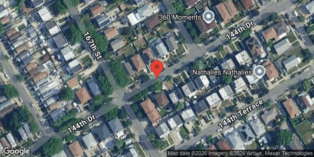 Aerial map of N/A 144TH DRIVE, Queens