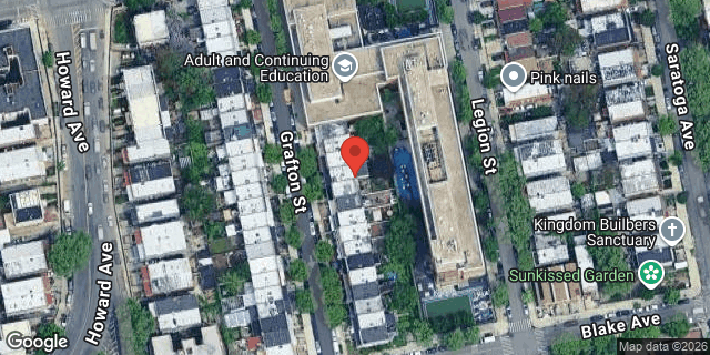 Aerial map of 135 GRAFTON STREET, Brooklyn