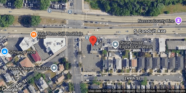 Aerial map of 248-04 SOUTH CONDUIT AVENUE, Queens