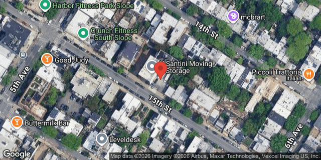 Aerial map of 243 15 STREET, Brooklyn