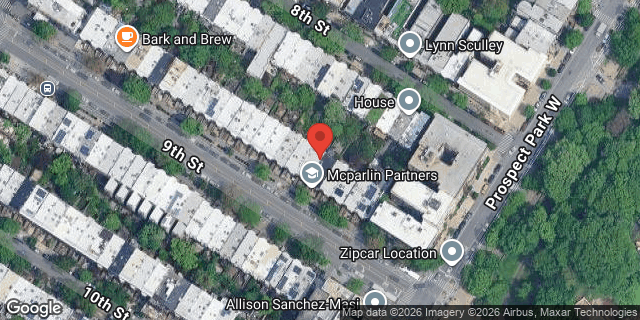Aerial map of 557 9 STREET, Brooklyn