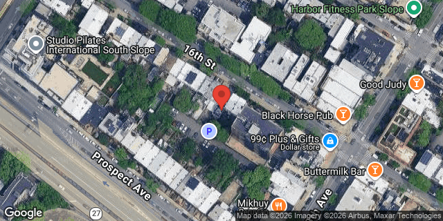Aerial map of 152 16 STREET, Brooklyn