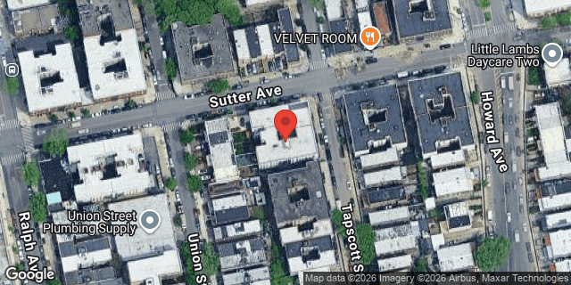 Aerial map of 50 SUTTER AVENUE, Brooklyn