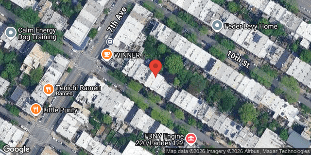 Aerial map of 509 11 STREET, Brooklyn