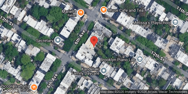 Aerial map of 507A 6 AVENUE, Brooklyn
