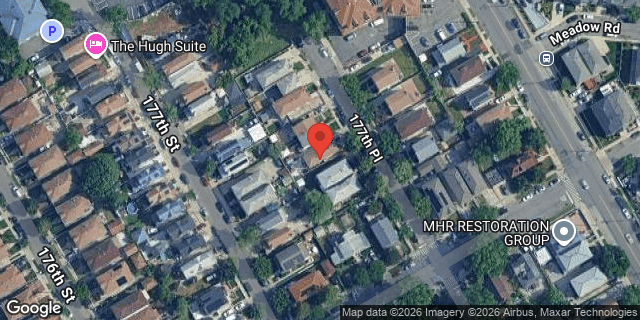 Aerial map of 144-60 177 PLACE, Queens