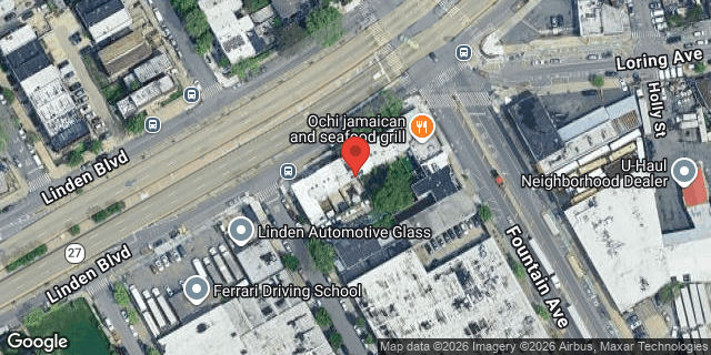 Aerial map of 2476 LINDEN BOULEVARD, Brooklyn