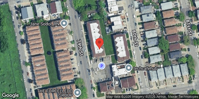 Aerial map of 151-25 79 STREET, Queens