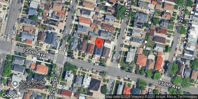 Aerial map of 120-15 150 AVENUE, Queens