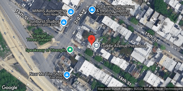 Aerial map of 65 16 STREET, Brooklyn