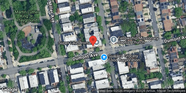 Aerial map of 510 VAN SICLEN AVENUE, Brooklyn