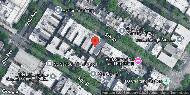 Aerial map of 580 5 STREET, Brooklyn