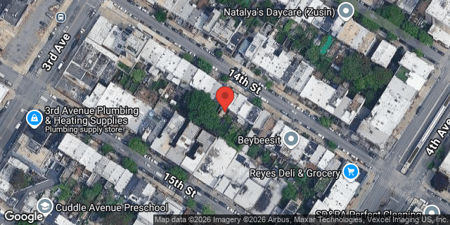 Aerial map of 160 14 STREET, Brooklyn