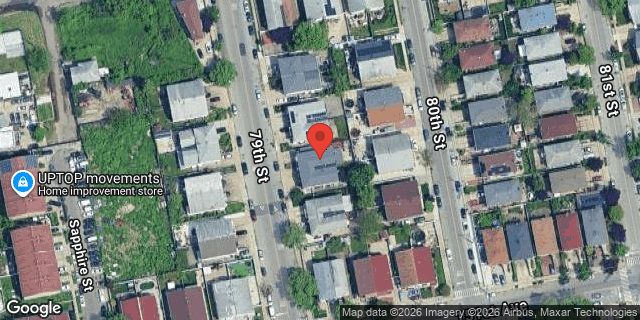 Aerial map of 149-27 79 STREET, Queens