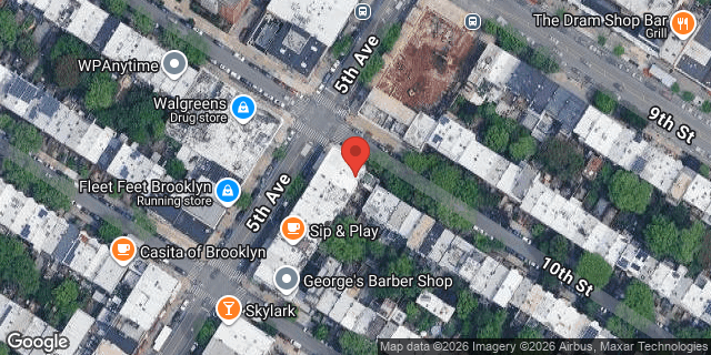 Aerial map of 461 5 AVENUE, Brooklyn