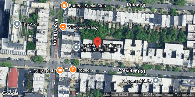 Aerial map of 1137 PRESIDENT STREET, Brooklyn