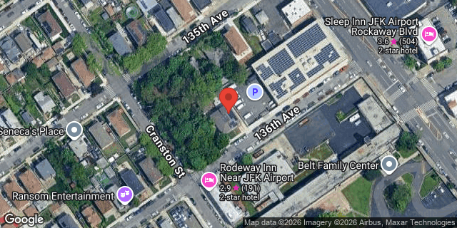 Aerial map of 152-11 136TH AVENUE, Queens