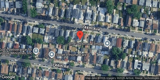 Aerial map of 171-04 144 AVENUE, Queens