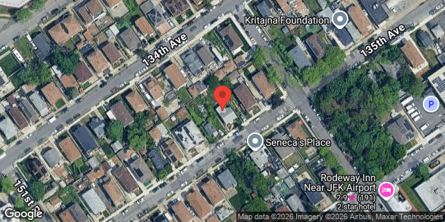 Aerial map of 151-83 135 AVENUE, Queens