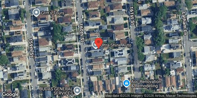 Aerial map of 140-43 160 STREET, Queens