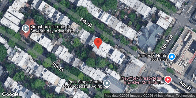 Aerial map of 462 6 STREET, Brooklyn