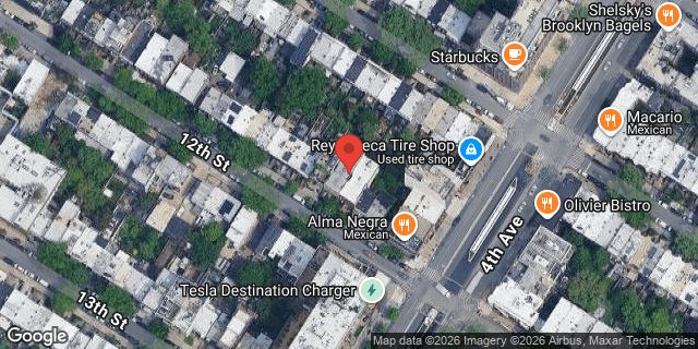 Aerial map of 207 12 STREET, Brooklyn