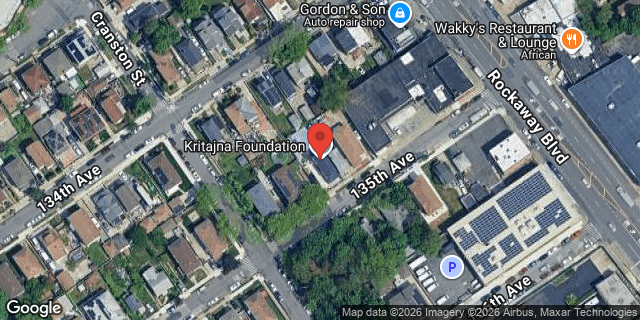 Aerial map of 152-13 135 AVENUE, Queens