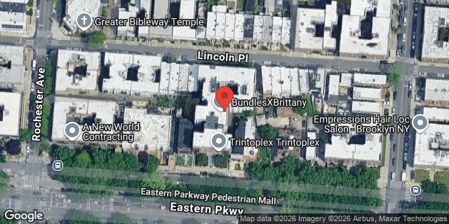Aerial map of 1245 EASTERN PARKWAY, Brooklyn