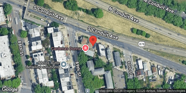 Aerial map of 8908 SOUTH CONDUIT AVENUE, Queens