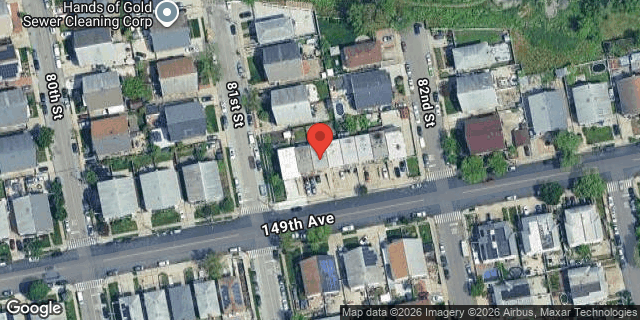 Aerial map of 81-07 149 AVENUE, Queens
