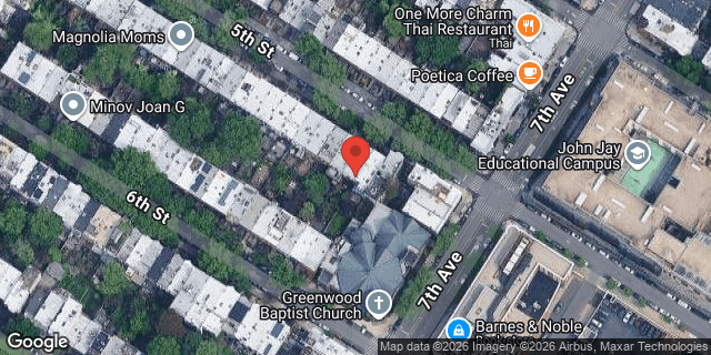 Aerial map of 464 5 STREET, Brooklyn