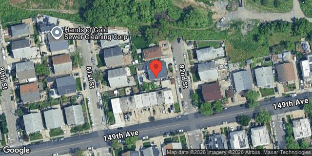 Aerial map of 137-38 82 STREET, Queens