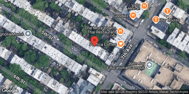 Aerial map of 461 5 STREET, Brooklyn